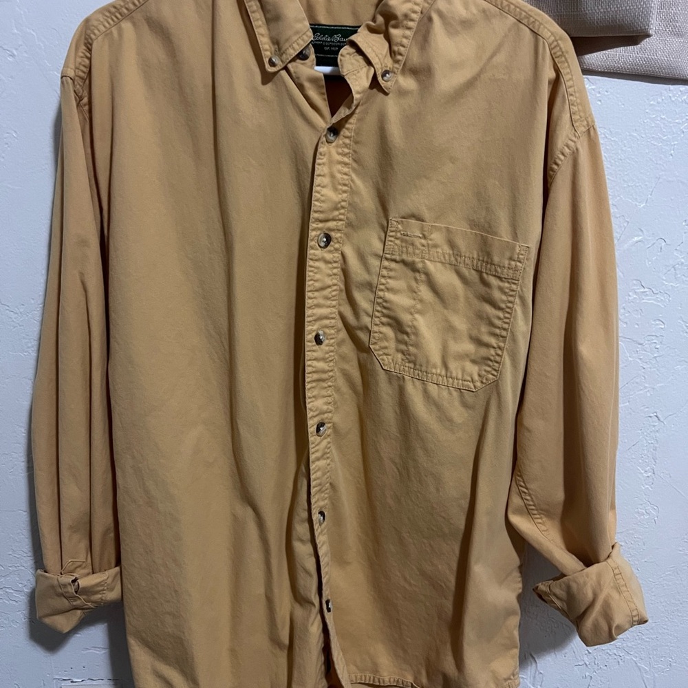 Eddie Bauer Yellow Shirt